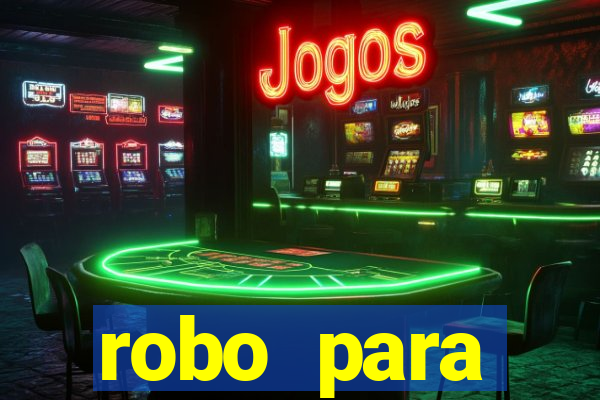 robo para plataforma de jogos